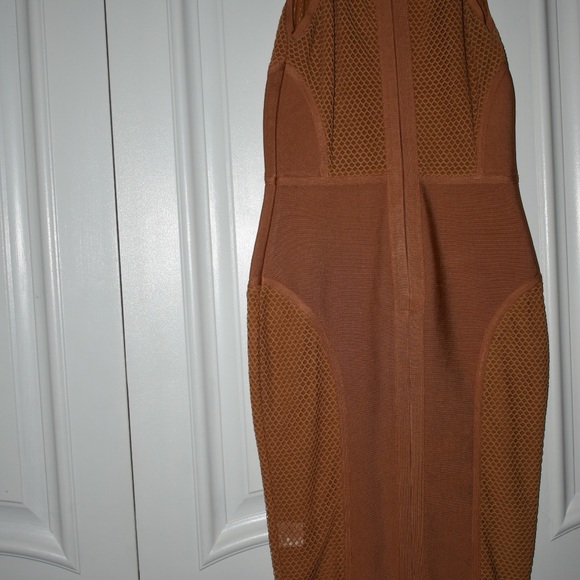 Mustard Color Dress - Midi - Picture 4 of 4